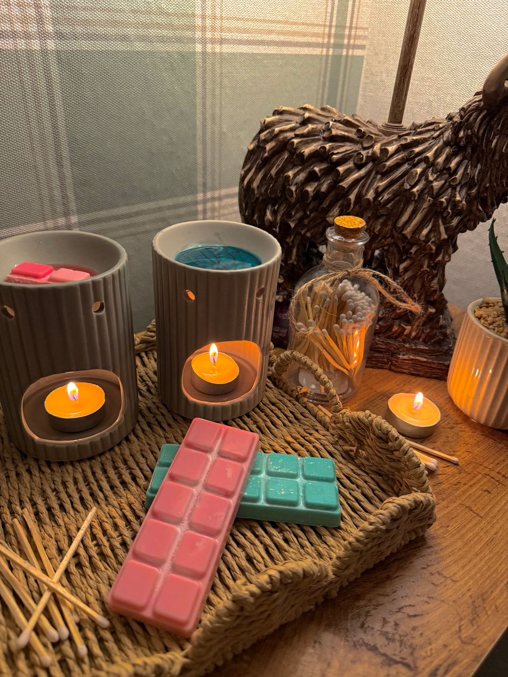 bedtime bath snap bar wax melt