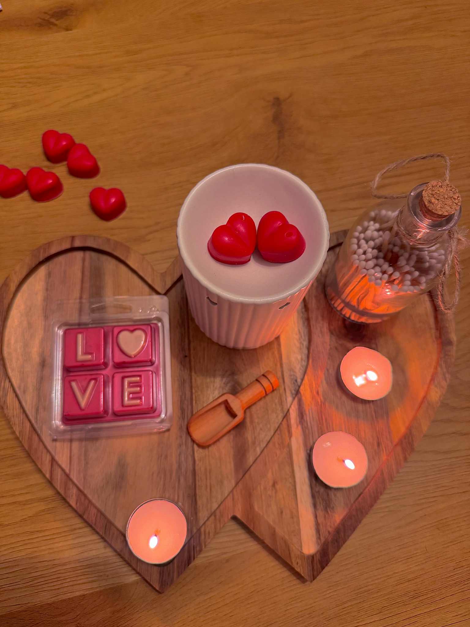 Valentines Love snap bar wax melt